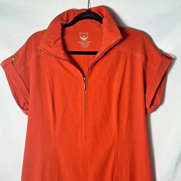 Chico's Vibrant Orange Dress - Picture 3 of 11